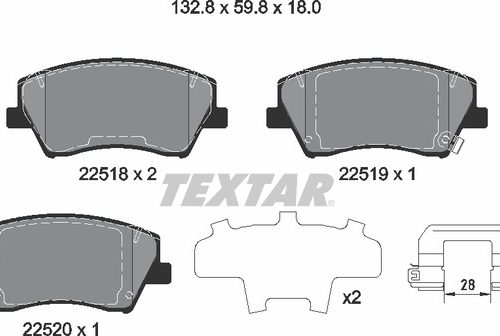 لنت جلو هیوندای النترا 2018